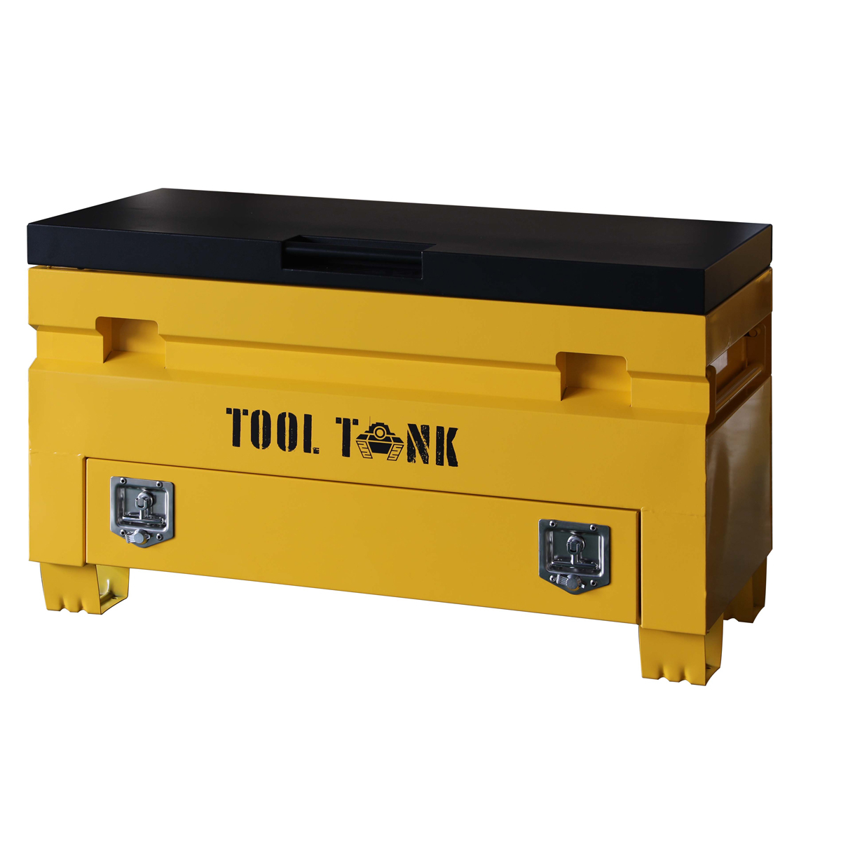 Tool Tank 48in Van & Site Security Vault Box With Drawer